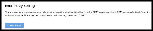 Mailpro™ offers an exceptional email delivery service. Setting Up Email Relay Online Help Zoho Crm