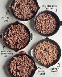 how do you brown hamburger meat