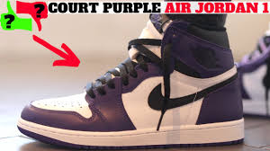 Worth Buying Air Jordan 1 Court Purple 2020 Review On Feet Youtube