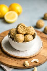 Alyssa's healthy vegan bites copycat recipe. Lemon Poppyseed Energy Bites 7 Ingredients From My Bowl