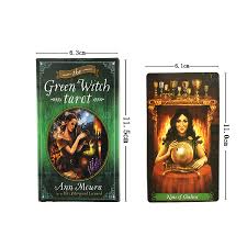 El libro verde de la bruja solitaria es un manual breve pero muy completo tanto para principiantes grimoire para la bruja verde ofrece un tesoro de información mágica: Cartas Del Tarot De La Bruja Verde 78 Cartas Serie De Brujeria Verde 8 Tarjetas Moura Esoteric Llewellyn En Stock Adivinacion Nitida Juegos De Cartas Aliexpress