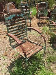 Vintage Metal Chairs And Retro Patio Tables Vintage Metal Gliders Old Fashioned Metal Chairs And In 2020 Vintage Metal Chairs Metal Chairs Vintage Outdoor Furniture
