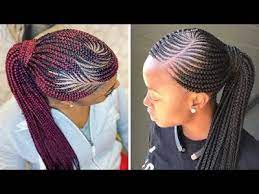 Try these homemade hair masks made with fruits: 2020 Ghana Braids Hairstyles Stunning Hairstyles For Black Women Ghana Braids Hairstyles Braids Hairstyles Pictures Ghana Braids