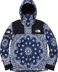 Black And Yellow Bandana Jacket Crip Blue Bandana Print Trafik North Face Outfits Supreme Clothing Black North Face