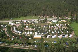 Crooked Creek Campground Resort In South Dakota Located In A Quiet Shaded Valley Of The Southern Black Hills This Plac Rv Parks Rv Road Trip Crooked Creek