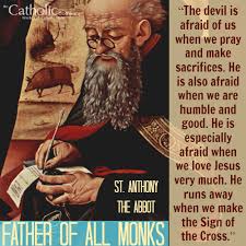 Today Is The Feast Of St Anthony The Abbot Also Known As St Anthony Of The Desert He Was An Early Christian Patron Saints Saint Anthony New York Times Arts