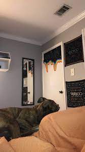 Closet door ideas for bedrooms | badotcom.com. Artsy Room Painted Bedroom Doors Room Design Bedroom Aesthetic Bedroom