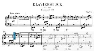 Beethoven Fur Elise Woo 59 Do You Strike The Right Note Henle Blog