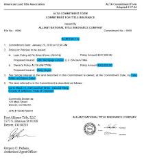 What Is A Title Commitment And How Do I Read It First Alliance Title Colorado Commitment is a strong belief in an idea or system. what is a title commitment and how do i