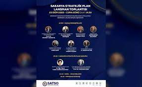 sakarya stratejik plani lansmani online yapilacak haber 23 ekim
