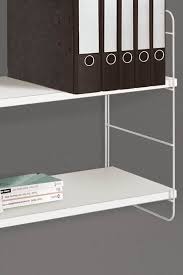 Buroregal Aktenregal Und Ordnerregal Regalraum Regal Hangeregal Weiss Wandregal