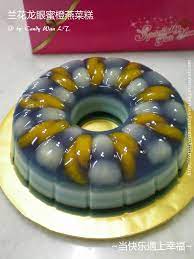 当快乐遇上幸福 兰花龙眼蜜橙燕菜糕 traditional cakes desserts thai dessert