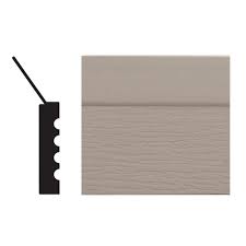 Tighten lags holding vertical door rails down, so overhead door face contacts with jamb trims. Royal Mouldings 2149 7 16 In X 2 In X 84 In Pvc Sandstone Garage Door Stop Moulding 0214907026 The Home Depot