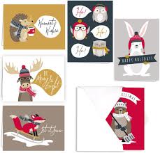 Save up to 40% off & 50% off hardcover photo books + buy any photo book get $10 off future order. Amazon Com Woodland Animals Holiday Card Pack 36 Cards And Envelopes Set 6 Cards Of Each Winter Design Cheerful Verses Inside Christmas Greeting Card Set Office Products