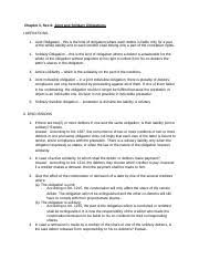 Each one of the solidary creditors may do 1. Joint And Solidary Obligations Solidary Obligation Example A And B Borrowed Course Hero
