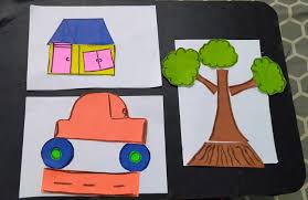 Membuat hiasan rumah ternyata cukup belajar dengan cara membuat bunga dari kertas origami lho. Diy Puzzle Gambar Pakai Kertas Origami