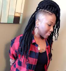 Braid Hairstyles For Black Women Shaved Side Hairstyles Natural Hair Styles Braided Mohawk Hairstyles