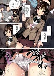 気になる男子と一緒に電車に乗っていたが満員電車に│エロ漫画プラチナム
