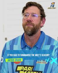 Jacob Oram Season Summary