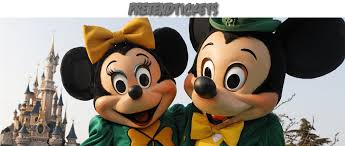 Mickey And Minnie St Patricks Day Pretend Tickets