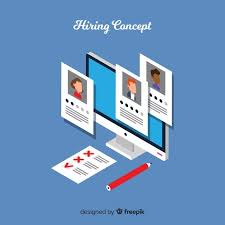 Download Simple Isometric Hiring Illustration For Free Isometric Illustration Vector Free