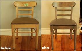 how to refinish wooden dining chairs: a