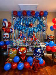 Avengers Party Supplies Avengers Birthday Decorations Superhero Balloons Set Avengers Birthday Decorations Superhero Birthday Party Decorations Spiderman Birthday Party Decorations