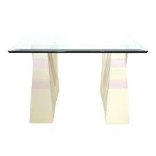 Square Palm Beach Style Side Or Coffee Table Plaster Pedestals Indoor Outdoor Palm Beach Style Beach Style Coffee Tables Beach Style