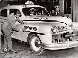 Image result for Taxi Cab Federal Yellow 1956 Taxi