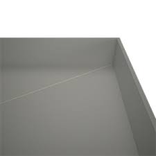 First off, they flex, which means you're going to need to fill underneath with either mortar or low expansion foam. Tile Redi Usa 3460c Pvc Base Shower Pan 60 W X 34 D Polished Chrome Amazon Com