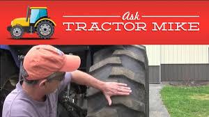 Proper Tractor Tire Inflation