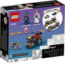 Kapitan ameryka z klocków lego. Lego 76189 Marvel Super Heroes Kapitan Ameryka I Pojedynek Z Hydra Porownaj Ceny Promoklocki Pl