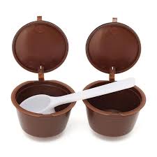Waycap is also the name of our company and its green, environmentally friendly approach. 2pcs Reusable Refillable Capsules Coffee Filter Baskets Cafe Tool With Modlilj Coffee Filter Baskets Plastic Spoons Coffee