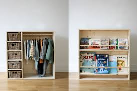 Dazu im antiken chic design. Diy Montessori Mobel Selber Bauen Kleiderschrank Und Bucherregal