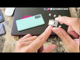 These days sim cards come in three sizes Microsd And Sim Card On Your Samsung Galaxy S20 Fe 5g Youtube