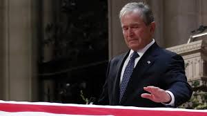 George bush sites and organizations. George W Bush Delivers Emotional Eulogy For His Father George H W Bush Youtube