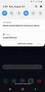 Save big + get 3 mont. Galaxy S8 Reactivated On Boost Invalid Sim Omadm Error Xda Forums
