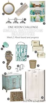 Everyone wants to be surround of comfortable and cozy space, which reflects our essence. One Room Challenge Spring 2017 Edition Small Bathroom Remodel Week 2 Sustain My Craft Habit
