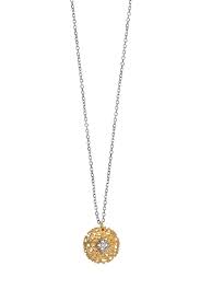 Estate jewelry, costume jewelry & chinese art · greenwich aucti. Necklace Silver 925 Black Rhodium Plated With Yellow Gold Plated And White Zirconia Gregio International