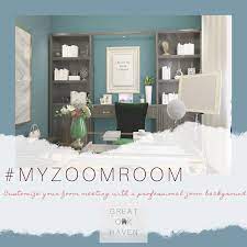 Zoom Room Home Office Decor Glam Office Decor Room