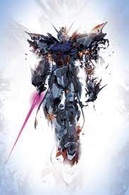 Torn Suit Digital Art Fribly Gundam Wallpapers Gundam Art Gundam