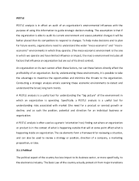 Several aspects of government policy can affect business. Doc Pestle 1 Morteza Ehsani Academia Edu