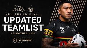 Details of penrith panthers in the nrl 2020 season. Penrith Panthers On Twitter Updated Teamlist Two Panthers Cut From The Squad To Contest The 2020 Nrl Grand Final Https T Co Vkbkoviyt9 Nrlgf Pantherpride Https T Co Ms6t0rfvvp