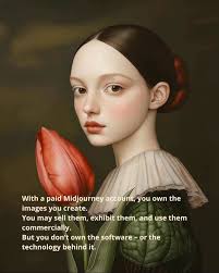 Who really owns an AI-generated artwork?, That question keeps coming up