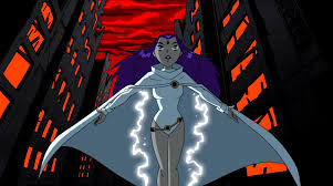 Raven is black that gives off a blue tint every time the light hits it. White Raven Teen Titans Wiki Fandom