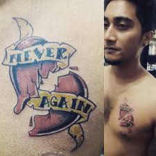 People also want to get this tattoo with the paw print tattoo. 13 Heart Broken Tattoo Designs Ideas Design Trends Premium Psd Vector Downloads