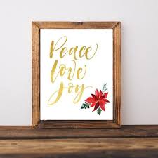 Christmas Printable Peace Love Joy Print Christmas Art Peace On Earth Print Christmas Home Decor Peace L Christmas Wall Art Christmas Printables Peace And Love