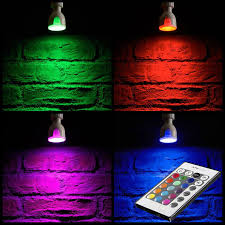 Agl Remote Control Colour Changing Led Light Bulb Gu10