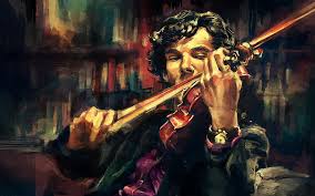 Maybe you would like to learn more about one of these? Violin Sherlock Benedict Cumberbatch Sherlock Holmes Artwork Alicexz Hd Wallpaper Wallpaperbetter