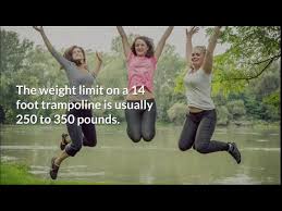 Springfree is a unique style of trampoline and does not utilize the traditional coils. Weight Limit On Trampoline How Much Weight Can A Trampoline Hold Youtube